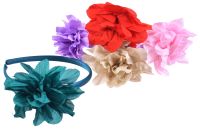 Миниатюра: Ободок для волос Цветок пиона@
