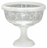 Миниатюра: Конфетница 13.5см на ножке, стекло в под. упаковке