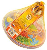 Миниатюра: Юла прозрачная Дракоши d-14.5 h-16см сетка 0210