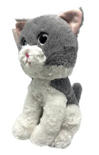 Миниатюра: Игрушка мягкая 26см Котенок со стеклянными глазами