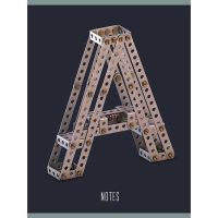 Миниатюра: Тетрадь 80л. клетка А4 ЭКСМО Shine. Дизайн 11 мел.карт.,глянц.лам.