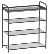 Миниатюра: Подставка для обуви 4 полок 650*300*790 Верона Графит