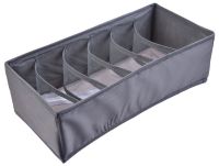 Миниатюра: Органайзер для хранения (белья) 32*15*10см, п/п, ткань оксфорд, 6 ячеек, складной Pitta