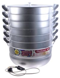 Миниатюра: Мантоварка эл. 15л 6 сеток алюмин. корпус Праздничная