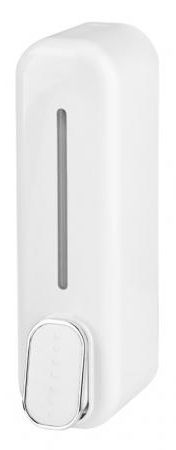 Миниатюра: Диспенсер для жидкого мыла пласт. 350мл (60*95*215мм), настен. наливной механич. B0922 белый