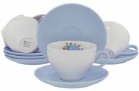 Миниатюра: Набор чайный 12пр 250мл в под. упаковке фарфор