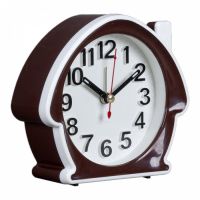 Миниатюра: Будильник корпус коричневый с белым Классика Рубин