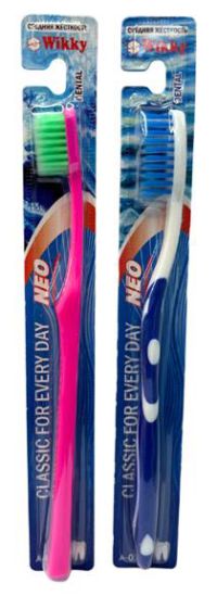 Миниатюра: Зубная щетка средняя жесткость  NEO A-011 WIKKY