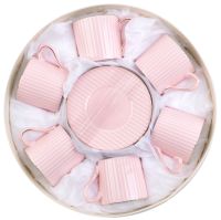 Миниатюра: Набор кофейныйй 12пр 130мл в под. упаковке фарфор