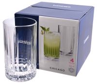 Миниатюра: Набор стаканов 380мл 4шт Чикаго высокие (2)