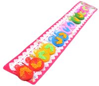 Миниатюра: Резинка для волос Бабочка на кружочке набор 12шт@