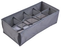 Миниатюра: Органайзер для хранения (белья) 32*15*10см, п/п, ткань оксфорд, 8 ячеек, складной Pitta