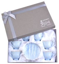 Миниатюра: Набор кофейный 12пр 95мл в под. упаковке фарфор