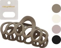 Миниатюра: Краб для волос 12,5см Звенья матовый