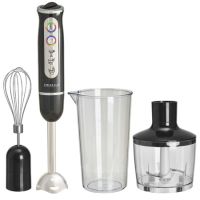 Миниатюра: Блендер 800Вт регулир. скорости, стакан, венчик, измельчитель, белыйй, DELTA (8)