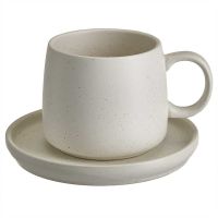 Миниатюра: Набор чайный 2пр 375мл керамика, белый