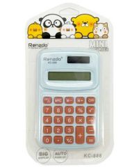 Миниатюра: Калькулятор карм. 8разр. Renzdo асс.,100*60*10мм,блистер