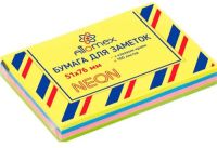 Миниатюра: Клейкая бумага для заметок 51*76мм ATTOMEX 100л. неон