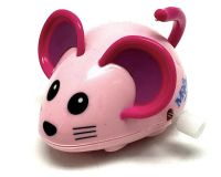 Миниатюра: Мышка заводная на колесах 7*3см 696@