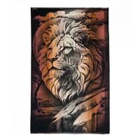 Миниатюра: Полотенце 100*160см Повелитель саванны С107-ЮА