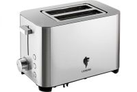 Миниатюра: Тостер 850Вт, нерж, функция отмены, серебристый LEONORD