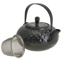 Миниатюра: Чайник заварочный керамика 800мл черный