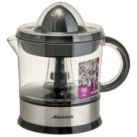 Миниатюра: Соковыжималка 40Вт, контейнер для сока 700мл, черная АКСИНЬЯ