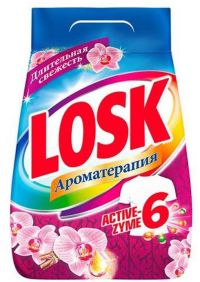 Миниатюра: Порошок стиральный 2,7кг автомат Лоск интенсив, Арома орхидея