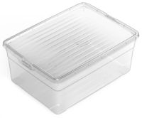 Миниатюра: Ящик универсальный пласт. 12л (380*276*154мм), с крышкой Лайф (10)