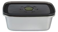 Миниатюра: Контейнер нерж. 750мл с крышкой, прямоугольный