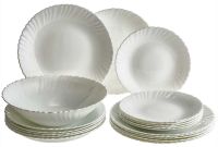 Миниатюра: Набор столовый 19пр стеклокерамика Бьянко Классик (2)