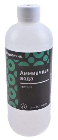 Миниатюра: Вода аммиачная 0,5л ПЭТ бутылка Одуванчик (20)