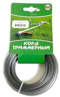 Миниатюра: Леска для триммера 2мм*15м, квадрат, армированная