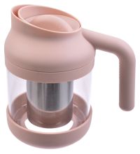 Миниатюра: Чайник заварочный стекло 850мл, мет.фильтр, Mokka