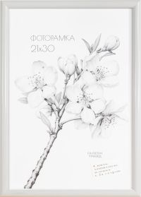 Миниатюра: Фоторамка пласт. 21*30cм с акриловым стеклом @