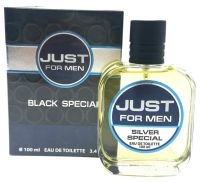 Миниатюра: Туалетная вода 100мл муж JUST FOR MEN BLACK SPECIAL