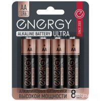 Миниатюра: Батарейка  Energy Ultra LR6/8B алкалиновая (AАA) блистер 8шт