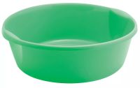 Миниатюра: Таз пласт. 15л, круглый с ручками, зеленый (30)
