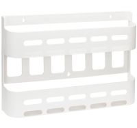 Миниатюра: Органайзер для специй пласт. 380*75*270мм, навесной, белый