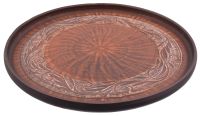 Миниатюра: Блюдо для пиццы 28см керамика Орнамент