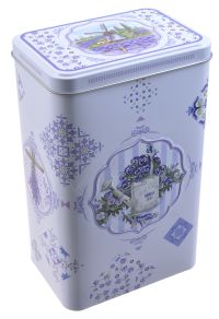 Миниатюра: Банка жестяная 2700мл (135*95*215мм) Лаванда 5