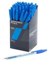 Миниатюра: Ручка масл. шар. ХАТ T-34 синяя,0,7мм,карт.диспл.