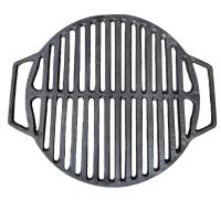 Миниатюра: Решетка-гриль чугун d420мм, литая, литые чугун ручки, круглая @