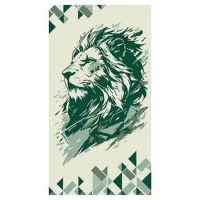Миниатюра: Полотенце 50*90см Лев