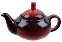 Миниатюра: Чайник заварочный керамика 400мл Кроха красный