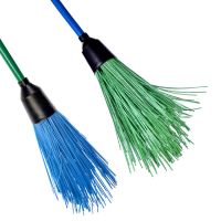 Миниатюра: Метла п/п, круглая, с оплеткой, дер.черенок Чистюля