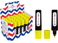 Миниатюра: Маркер текст. ATTOMEX 5045351 жёлтый,скош.1-5мм,плоск.корп.