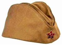 Миниатюра: Пилотка полиэстер, хлопок, 56р., со звездой Фора