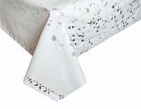 Миниатюра: Клеенка 1,32*22м ПВХ EASY LACE ажурная белая