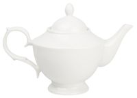 Миниатюра: Чайник заварочный фарфор 1100мл белый
